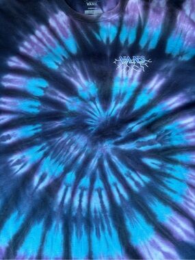 Vans Blue, Purple & Black Tie-Dye Wall Hanging